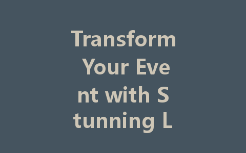 Transform Your Event with Stunning LED Display Screens